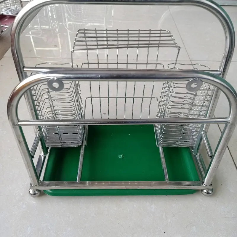 giá cài dao ,đũa,thìa 1 thớt, Kim loại inok 3