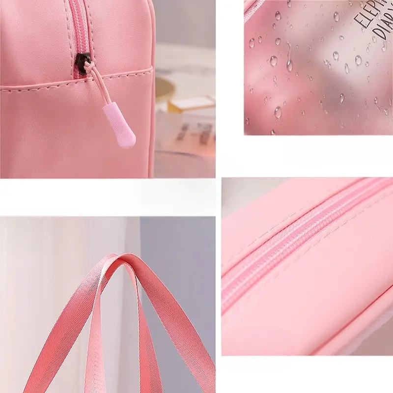 AOMIKOPER Pouch Make-Up Travel Transparan Waterproof 91026 - 90127 - 91028 2