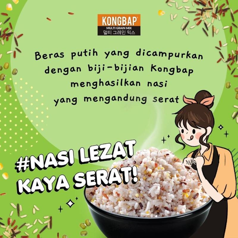 Kongbap Multigrain Mix | Beras Sehat Korea Halal 150 gr (6pcs x 25gr) 3