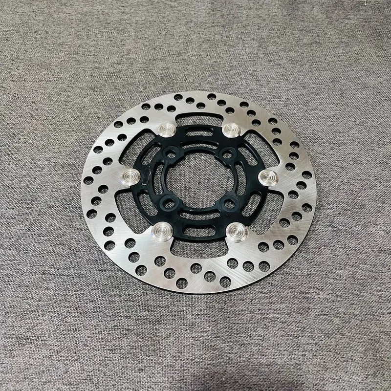 đĩa thắng moto 3 phen inox lòng nhôm 2