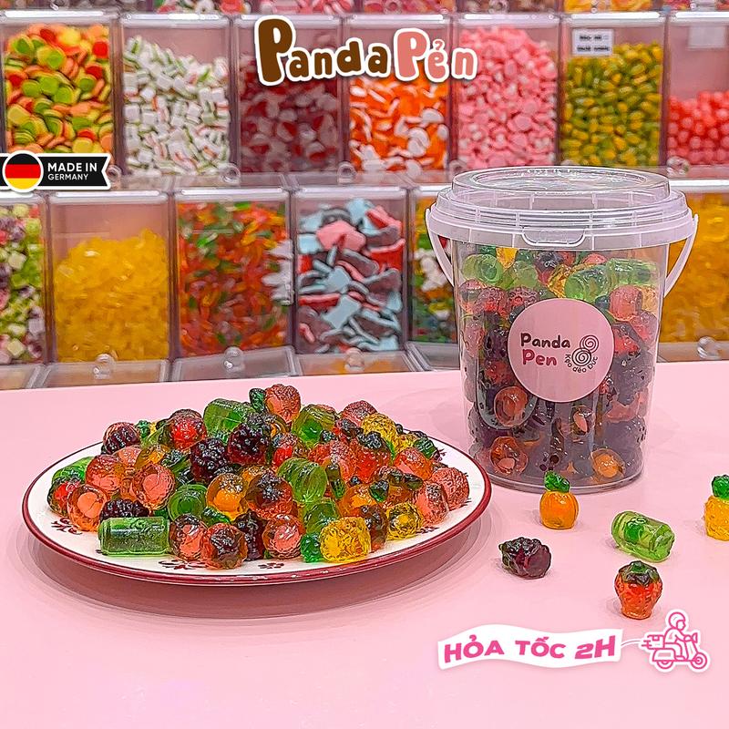 Kẹo Dẻo Có Nhân Ăn Vặt Panda Pẻn, Kẹo Nhập Khẩu Đức Hương Trái Cây Tự Nhiên Không Chảy Nước kẹosáp dẻo Candy Food
