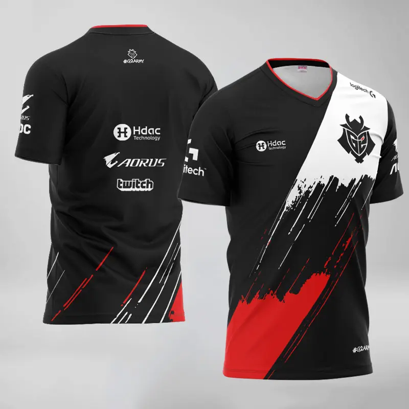 Áo Thun Esports G2, Hàng Mới Về Mùa Hè, In 3D, Áo Ngoại Cỡ Thích Hợp Cho Phụ Nữ, Nam Giới, Trẻ Em Gái Và Bé Trai, Áo Thun ngắn Tay, Các Game Liên Minh Huyền Thoại Và CSGO Thiết Yếu, Áo Phông