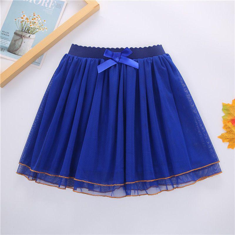 Product Introduction of Summer New Girls' Skirts Sweet Pleated Cake Princess Dress Fashion Half-Length Tulle Skirt Waist Skirt 5