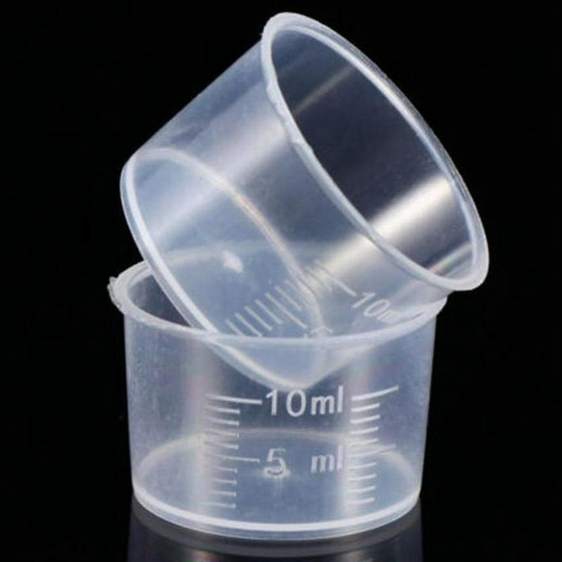 Cốc đong dầu neem có chia vạch chính xác 5ml, 10ml. Đong dầu neem hữu cơ phun trị trĩ, rệp, nhện cho cây trồng 3