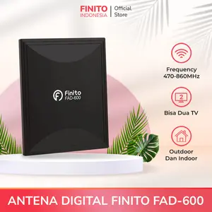 Finito Antena 2 Tv Sekaligus Digital Finito FAD-600O utdoor&Indoor/Antena Tv Bisa Luar dan Dalam