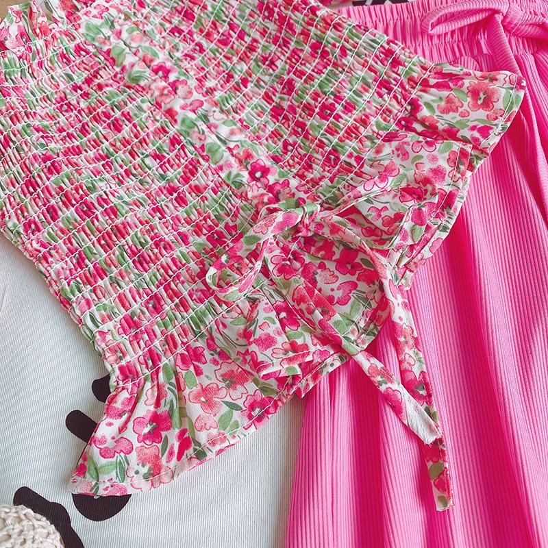 Product Introduction of [363655] - Setelan Blouse Celana Panjang Kulot Anak Perempuan - Motif Rubber Flowers 25