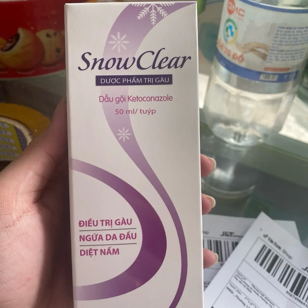 ￼Dầu gội giảm gàu ngứa  SNOW CLEAR