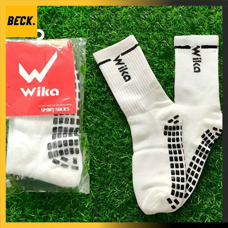 Free Ship - COMBO 10 ĐÔI Vớ chống trượt đá banh, tất chống trơn đá bóng thương hiệu Wika dành cho các môn thể thao, bóng đá, nhiều màu sắc. TOP, SPORT 0