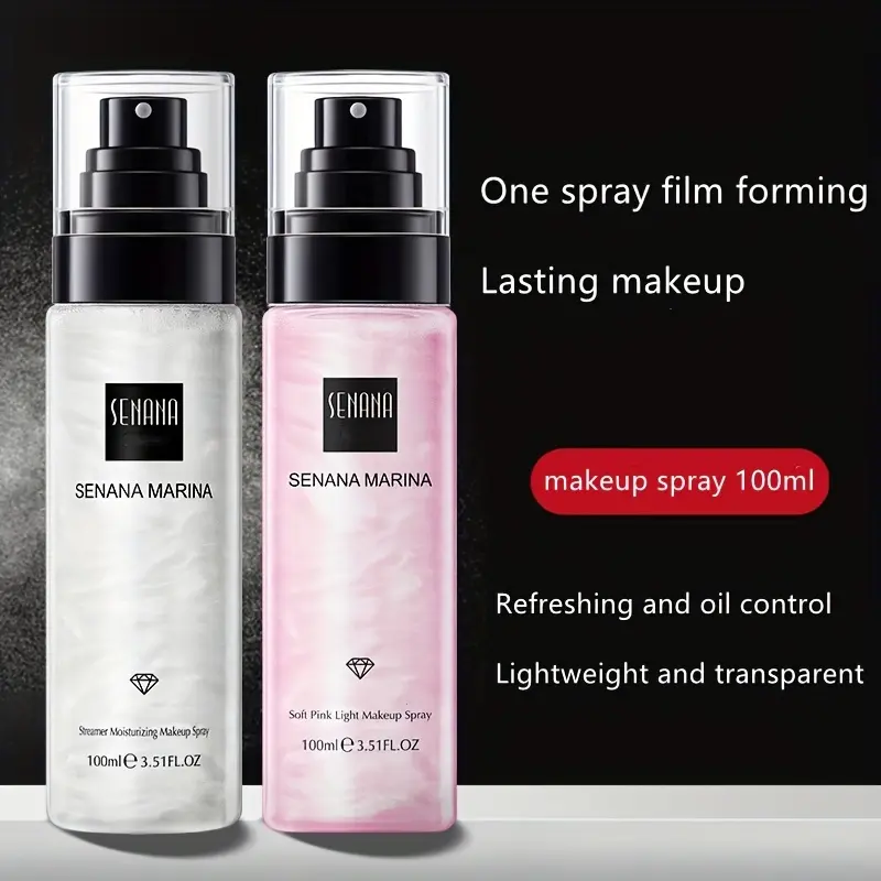 Galaxy Quicksand Makeup Setting Spray , Oil Control Moisturizing Long Lasting For 18h Toner Set Makeup , 3.38 Fl Oz