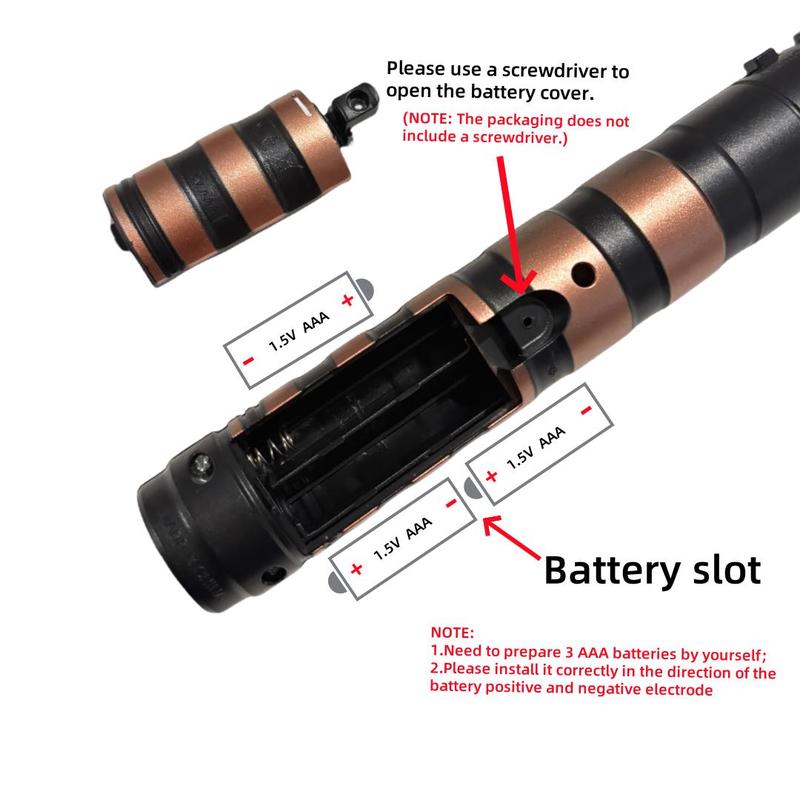 New Plastic Lightsabers Monochrome Red Or Blue Lights with Strike Sound, 1 Count/2 Counts 2 in 1 Led Lightsabers Toys, Retractable Lightsabers Halloween Costume Kids Party Gift, Star Wars Lightsaber, Birthday Gift Ideas, Valentine's Day Gift 8