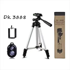 Best Seller_ Tripod 3888 - Bluetooth Tripod HP dan Kamera Universal + Free Holder U dan Tas Tripod Dudukan Kamera Terlaris
