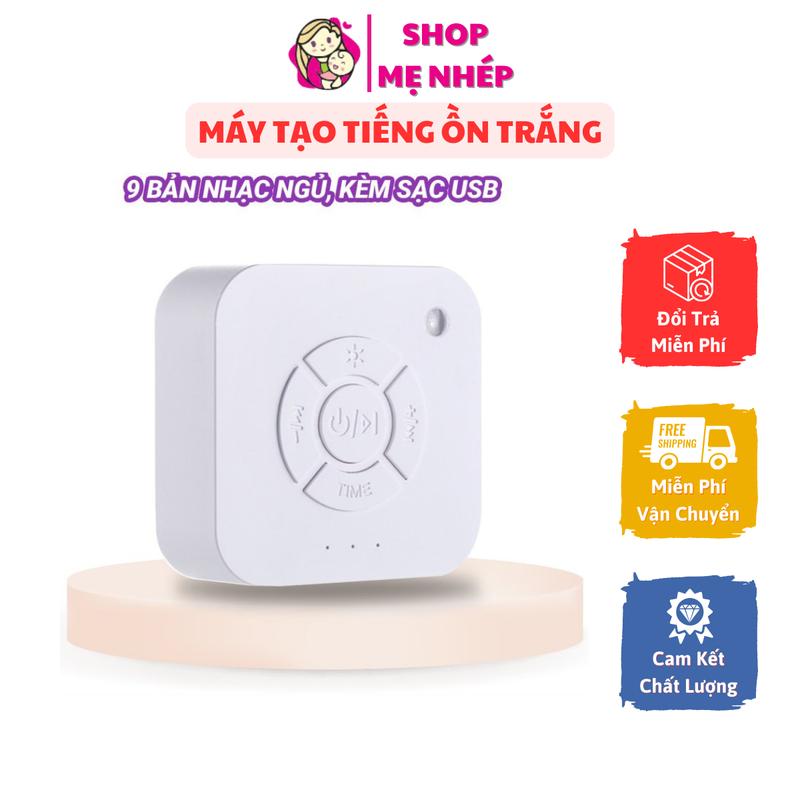 Máy tạo tiếng ồn trắng thế hệ mới, máy phát tiếng ồn trắng giúp bé ngủ ngon hơn, sâu giấc hơn