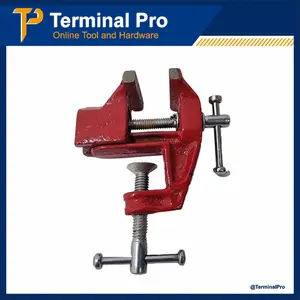 HDT Catok Meja 40 mm - Table Vise Ragum Tanggem Klem Clamp Jepit