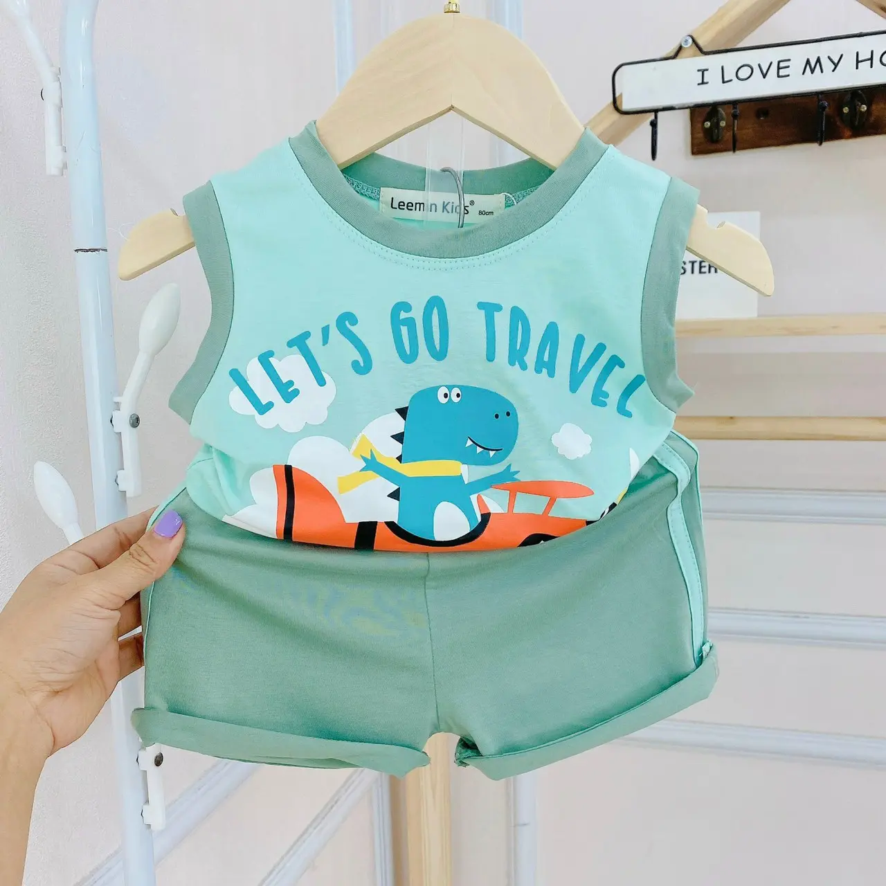 Bộ đồ sát nách (7-18kg) cho bé Trai bé Gái Chất thun lạnh họa tiết dễ thương