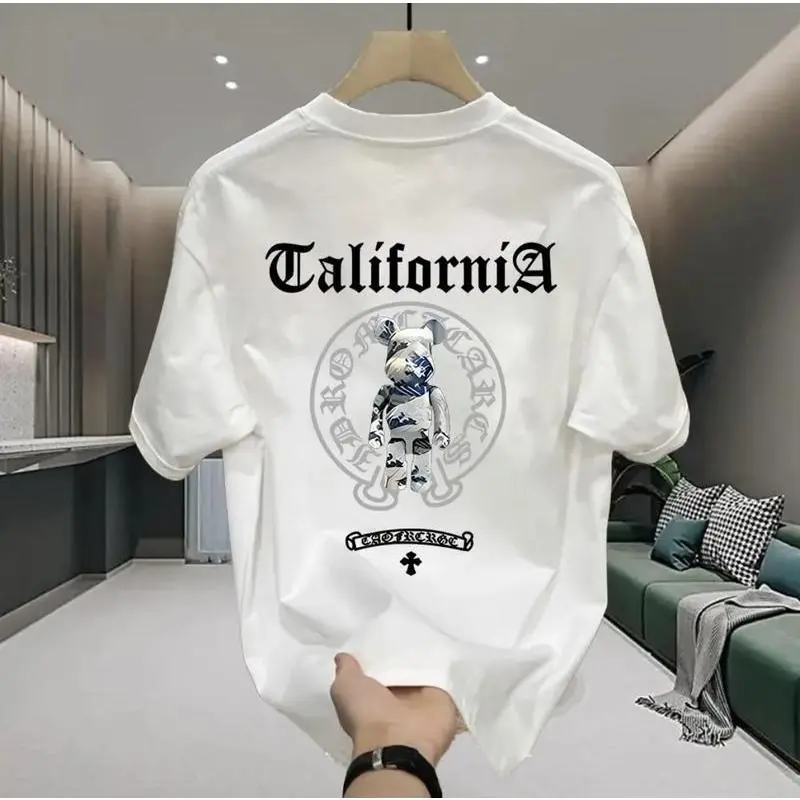 Men's retro oversized t-shirts perfect forsummer street style t-shirts menswear Casual Top Classic Vintage Streetwear