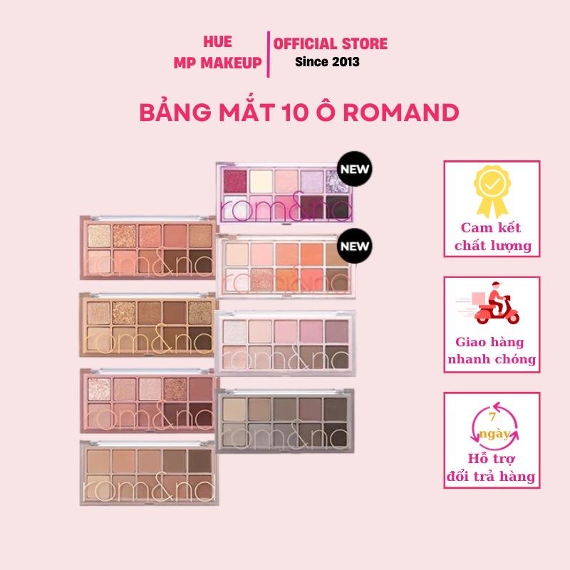 Bảng Phấn Mắt 10 Màu Romand Better Than Eye Palette