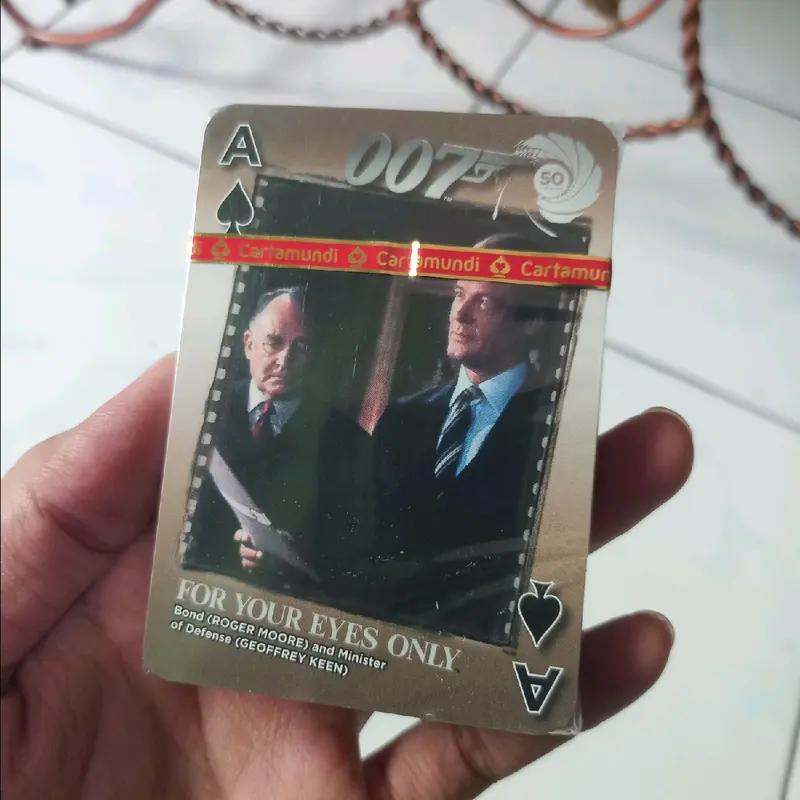 Kartu remi james bond 007 spesial 50th anniversary 7