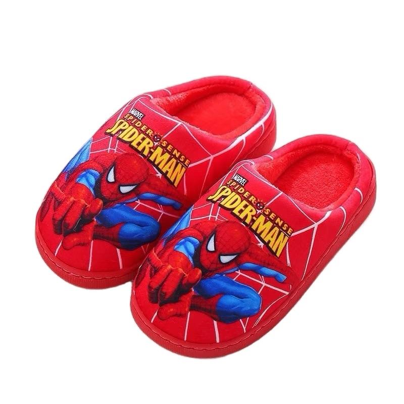 ￼Dép lê bông trẻ em giày bông lót gót túi trong nhà trẻ em giữ ấm chống trượt  mùa đông cho trẻ lớn bé trai bé gái SIEU  NHAN  Cho Bé Cao Su