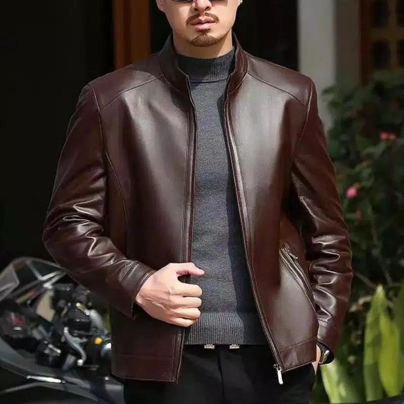 Product Introduction of Jaket kulit pria / Jaket touring pria keren / jaket pria Casual 31