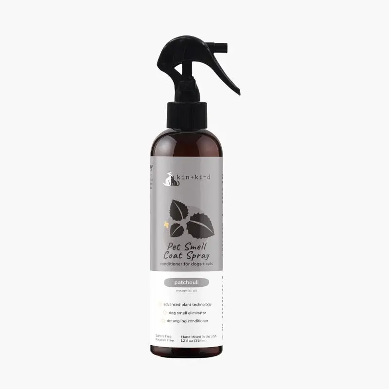 Kin + Kind - Patchouli Coat Spray for Dog Smells (354ml)