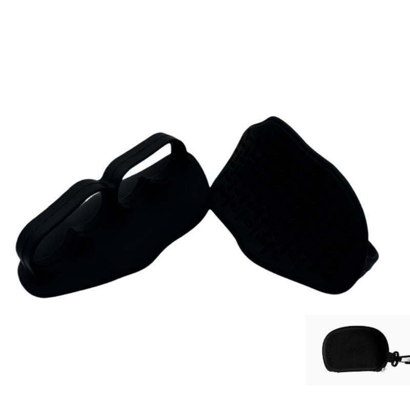 Product Introduction of New Anti-Slip Grip Strengthener Double Hole No Sweaty Finger Trainer Portable Breathable Comfort Hand Gripper Fingerless for Dumbbell Lifting 12