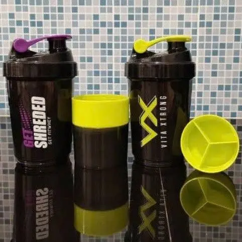 Bình lắc gym Vitaxtrong - Bình lắc đa năng 2 ngăn VitaxTrong - Sport 4