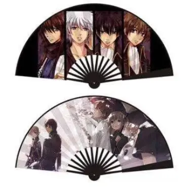 Quạt Gấp Lụa Ngôi Sao Anime Hoạt Hình, 8 Inch, Thiết Kế Cánh Quạt Tương Lai Ark, Hàng Mới Về