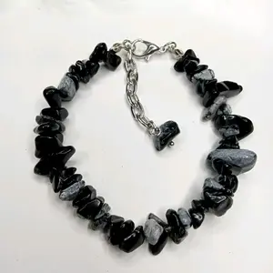 GELANG BATU ALAM KERIKIL GELANG BATU WANITA GELANG KRISTAL