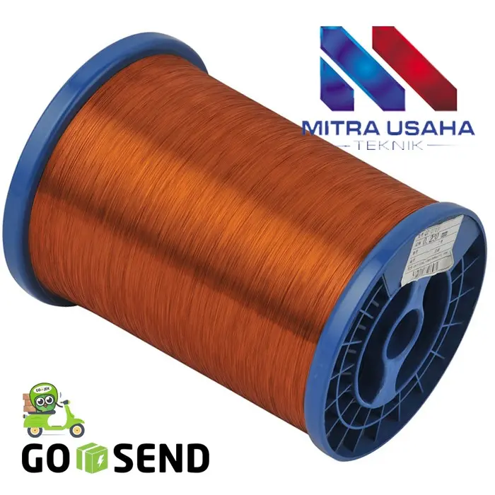 KAWAT TEMBAGA EMAIL 1.00 MM ENAMEL WIRE COOPER GULUNG DINAMO ILMAIL 1