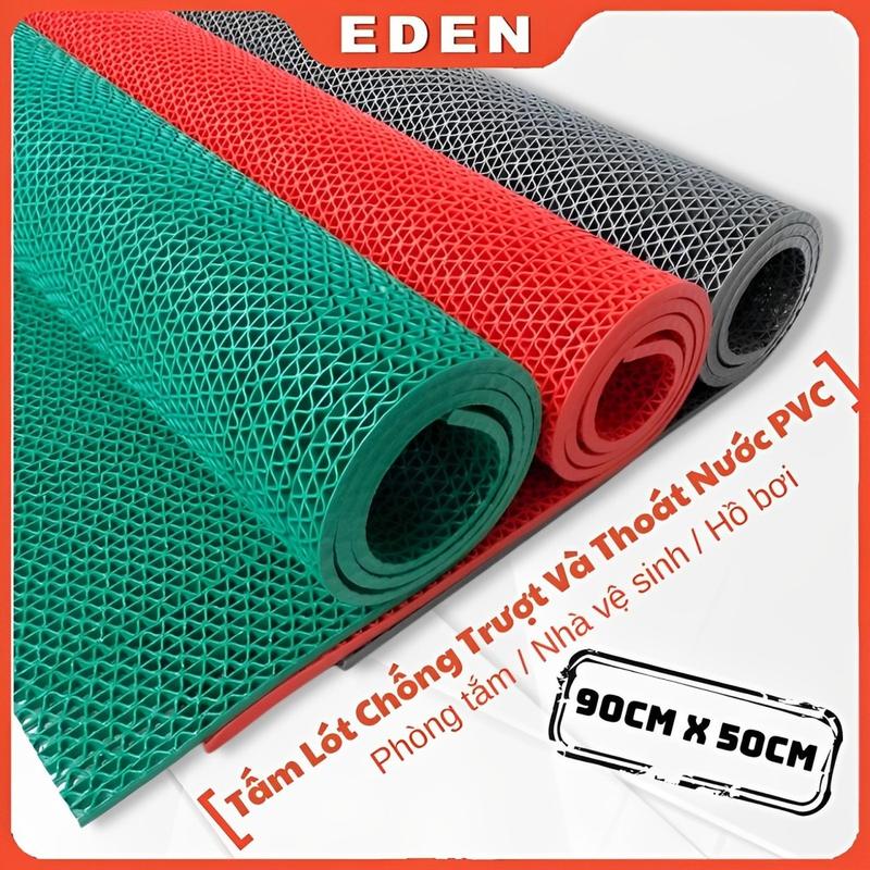 Thảm Nhựa Lưới Chống Trơn Trượt Khổ Lót Sàn Nhà Tắm Bể Bơi Nhà vệ Sinh Cầu Thang Miếng Trải Sàn Toilet Tranh