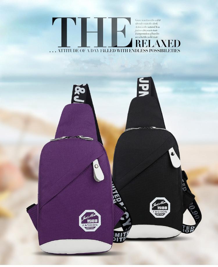 Product Introduction of Shoulder Chest Sling Bag for Men Women Fanny Waist Pack Male Cross Crossbody Belt Pouch Bolsas Kangaroo Handbag Husband Backpack 22