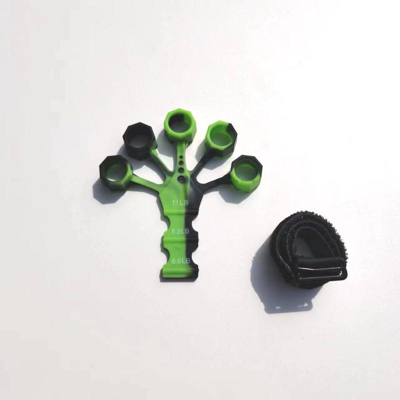 Product Introduction of Silicone 5 Finger Finger Trainer Wrist Chest Expander Shooting Brace Shooting Basketball Training Auxiliary Grip 5