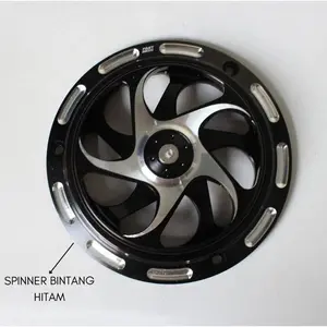 Cover Tutup Kipas Full Cnc Spinner Vespa Cover Mesin Vespa Beat Vario Scoopy Mio Fino Nouvo biled outdoor Motor Motorcycle Sepeda