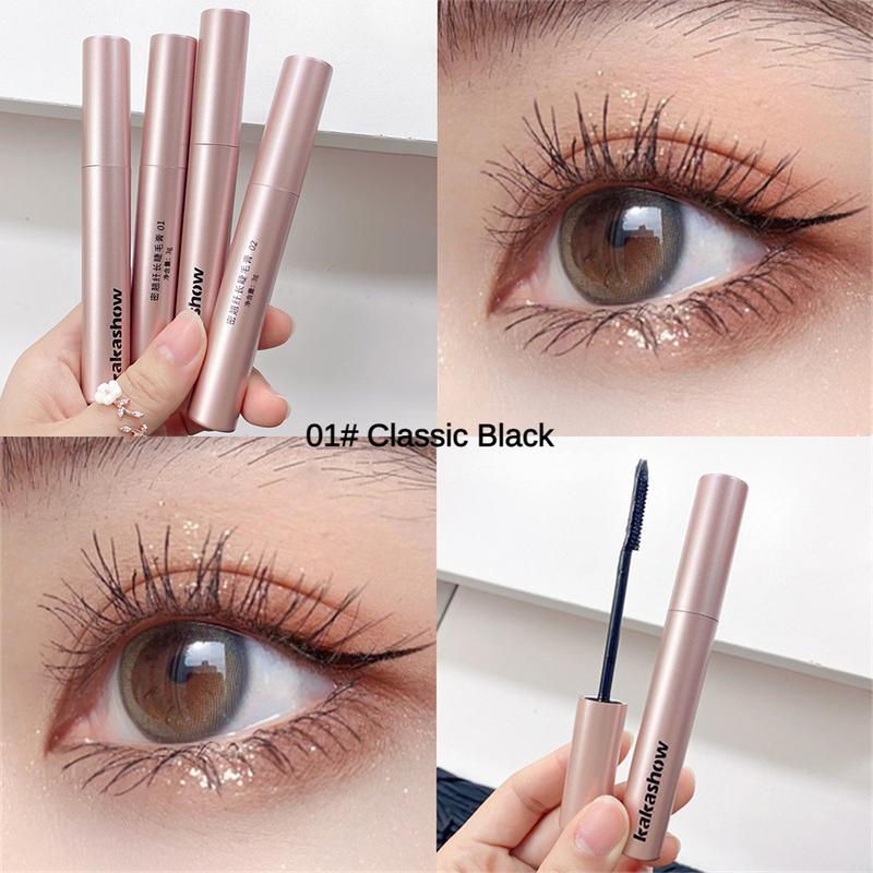 Product Introduction of Kakashow Thick And Long Mascara, Natural Long-lasting Waterproof Non-smudged Make Eyelash Root Clear Eye Makeup Women Cosmectics 25
