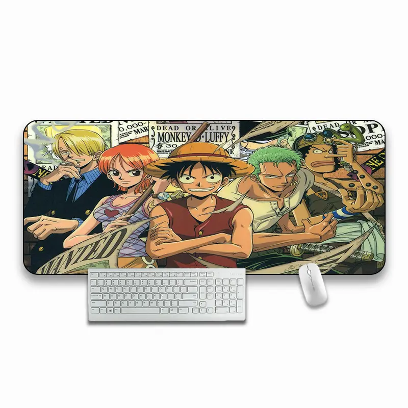 Tấm lót bàn máy tính, Tấm lót chuột chơi game Anime, Cỡ Lớn, Thích hợp cho Bàn Phím Bar Internet và Quán Cà Phê Internet, Tấm lót chuột, Bàn di chuột 2