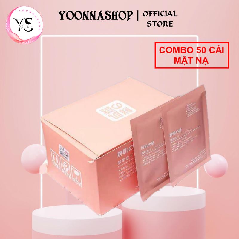HỘP 50 Cái Mặt Nạ Nhau Thai Cừu RWINE BEAUTY Skincare