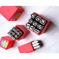 Gambar TJAP MATA / CAP MATA Nomor / Angka Ketok / Number Punch 3 MM dari Tjap Mata Indonesia Kota Administrasi Jakarta Pusat 3 Tokopedia