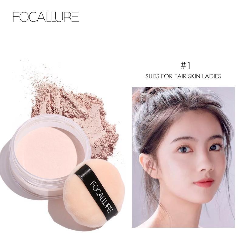 Product Introduction of FOCALLURE Super Fine Loose Setting Powder 4