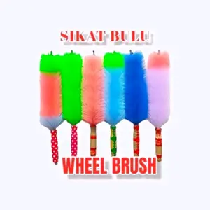 Wheel Brush Sikat Velg Mobil Motor Bahan Senar Halus Berkualitas Baik dan Pilihan Car
