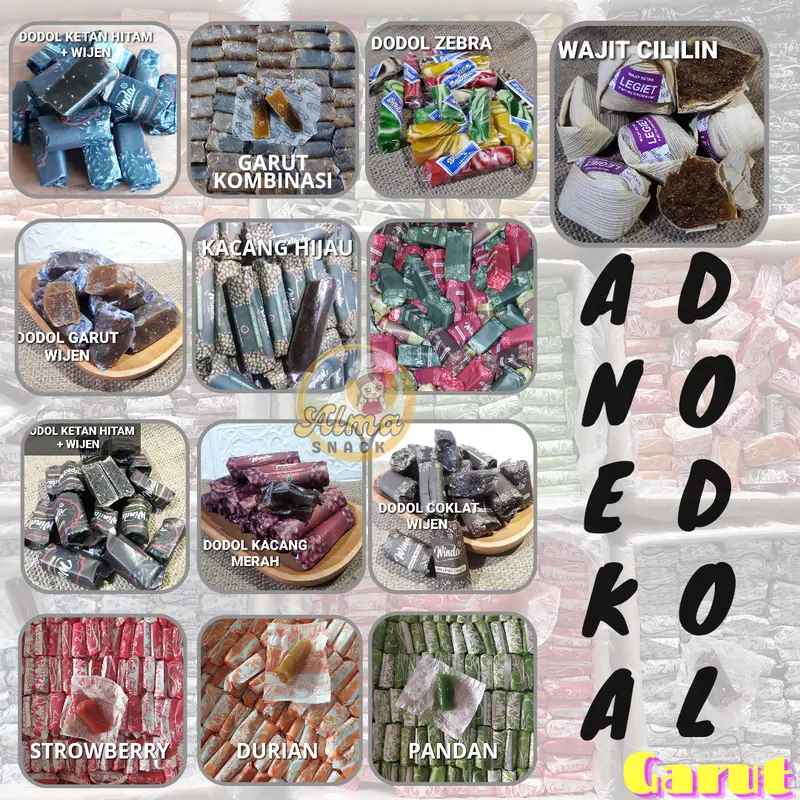500gr DODOL GARUT DAN WAJIT CILILIN 0