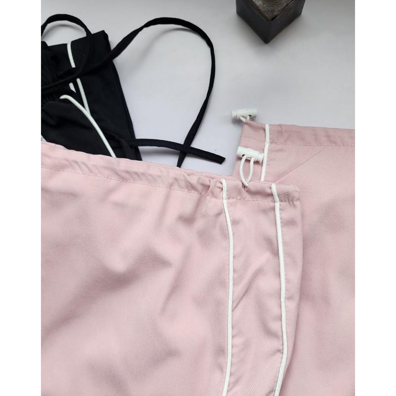 Quần Kaki Ống Rộng Viền Thể Thao Hàng Đẹp 2 Kiểu Form Rộng Suông Hàn Quốc m58 6