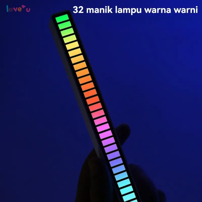 ED Pickup Light  RGB Voice-Controlled Rhythm, Colorful Music Atmosphere. 4D Voice Controlled Sensor for Cars. Stylish Car Lighting, Enhanced Ambiance.dsa 3
