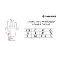 Gambar Forester STF 06159 Half Gloves (Printing) - M dari Forester Store Kota Bandung 4 Tokopedia