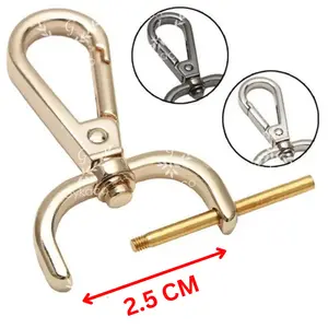 Aksesoris Tas Ring Kaitan BAUT 2.5 cm (PREMIUM) / Cantolan / Gaitan / Kewkew - Aksesoris Tas (IMPORT)