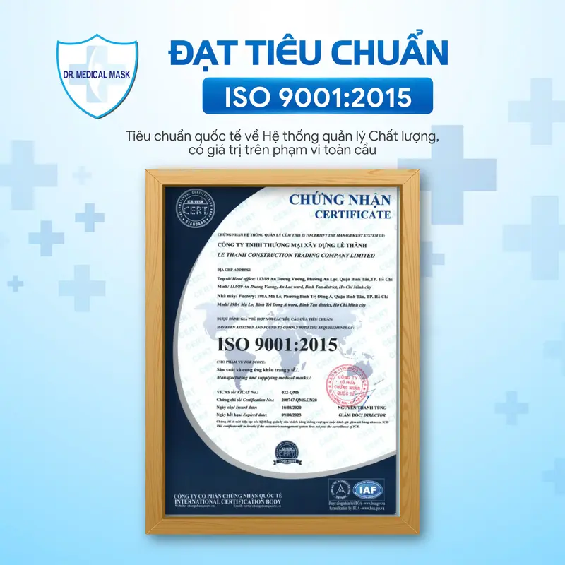 Khẩu Trang y tế 4 lớp Than Hoạt Tính Dr Medical Mask hộp 50 cái 2