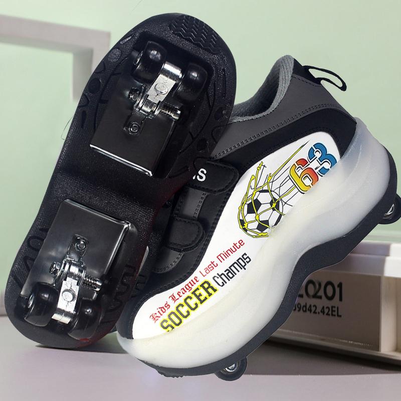 Sepatu Roda Anak 4 Roda Otomatis LED – Sepatu Terbang Karakter Bisa ...