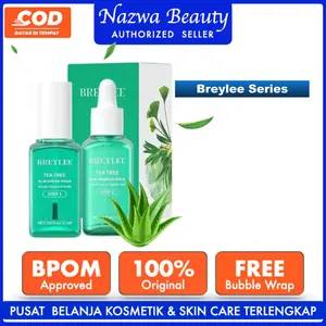 Nazwa Beauty [BPOM] BREYLEE Tea Tree Blackhead Mask (STEP 1) - Pengangkat / Pembersih Komedo , Masker hidung (17ml)