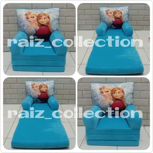 sofa lipat anak karakter frozen maksimal usia 4th