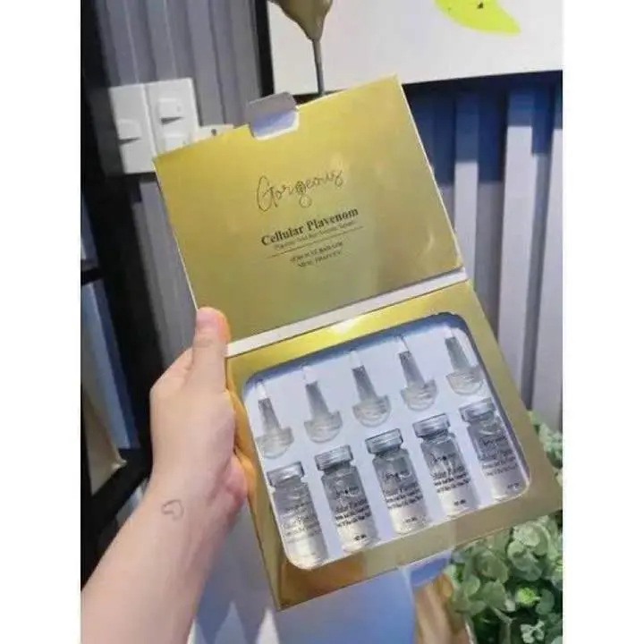 Set serum tế bào gốc nhau thai cừu, set 5 lọ dưỡng trắng, phục hồi chuyên sâu