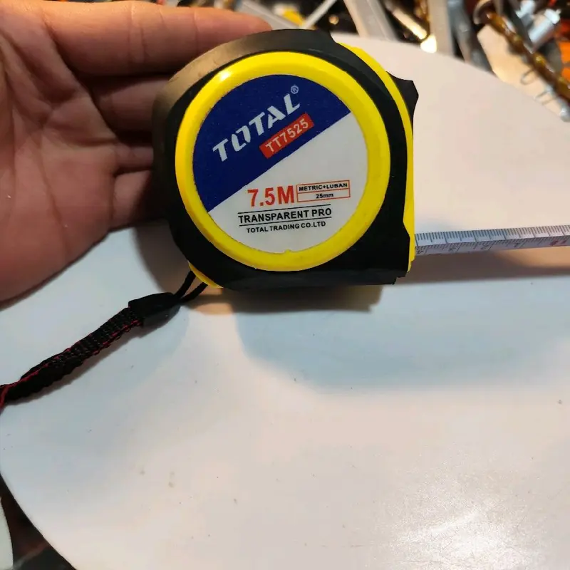 Thước 7.5m Husky tự hãm , Sammurai siêu cứng , Total bọc cao su 1